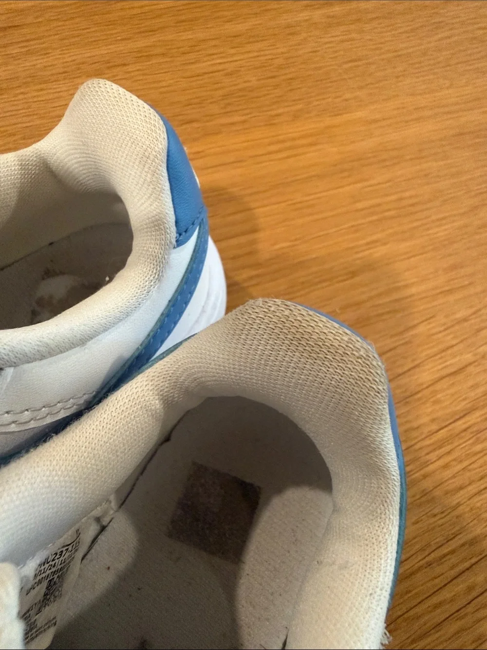 Nike Toddler Force 1 Low EasyOn Blue Beyond Gum Sneakers - Size 8C